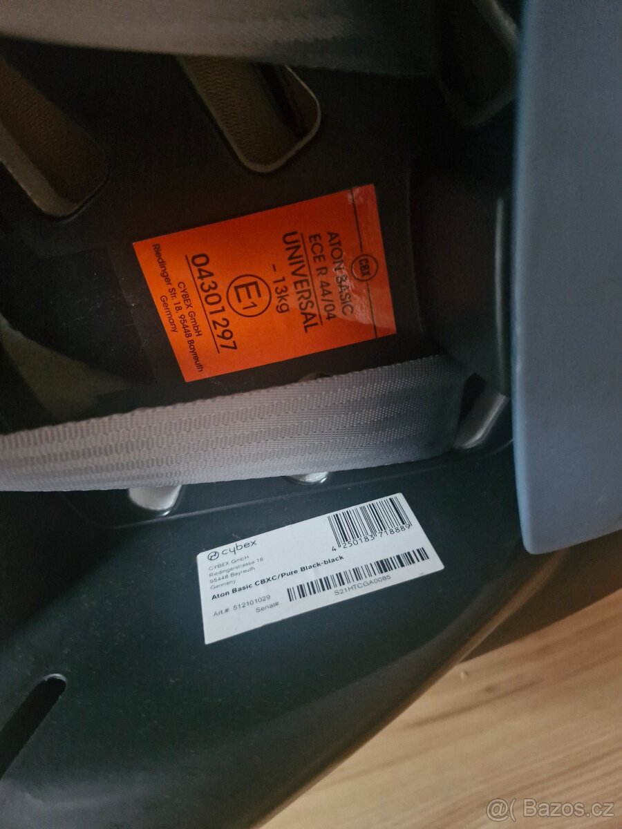 Dětská přenosná autosedačka vajíčko Cybex - 6