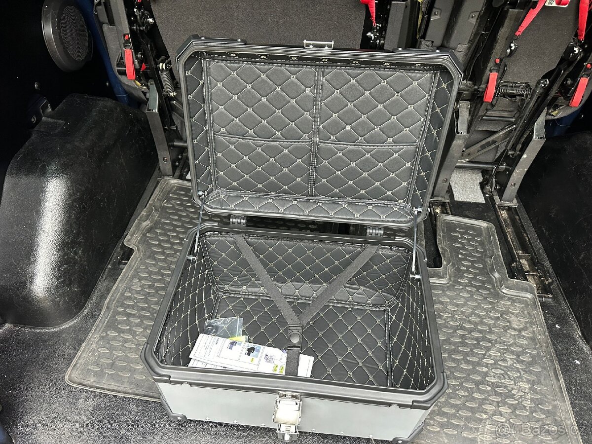 Kufr na motocykl 65L centrální kufr nosič - 6