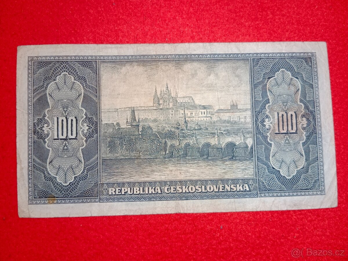 2 ) Československé bankovky 10 ks + 1 ks - celkem 11 ks - 6