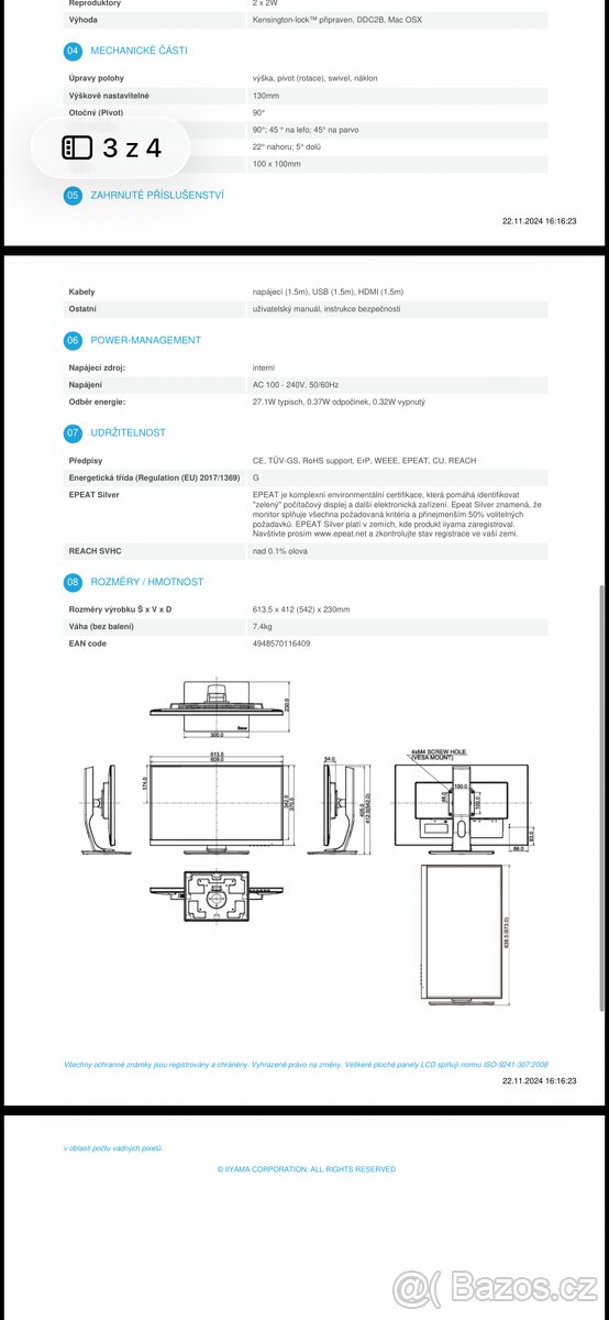 Monitor - iiyama 27 palců 144hz - 6