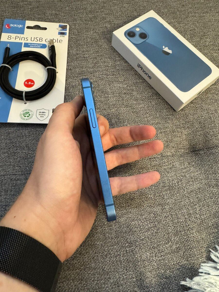 Prodám iPhone 13 mini 128gb (100% kondice baterie) - 6