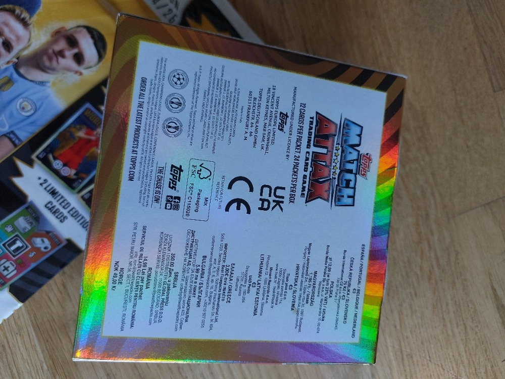 Fotbalové kartičky Match Attax 2024-25 Mega Bundle Set - 6