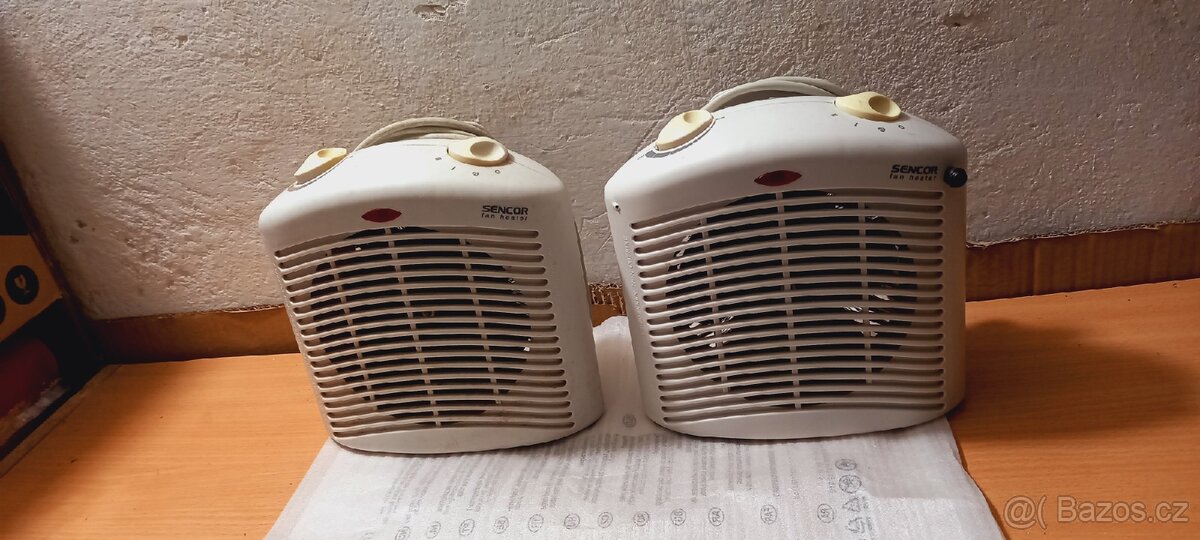 Ventilátor Přímotop Sencor 2ks - 6