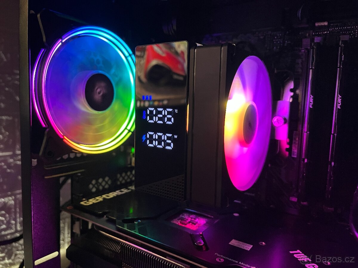 Herní PC|Záruka|Ryzen 5|16GB|RTX 3060Ti|SSD|SSHD| - 6