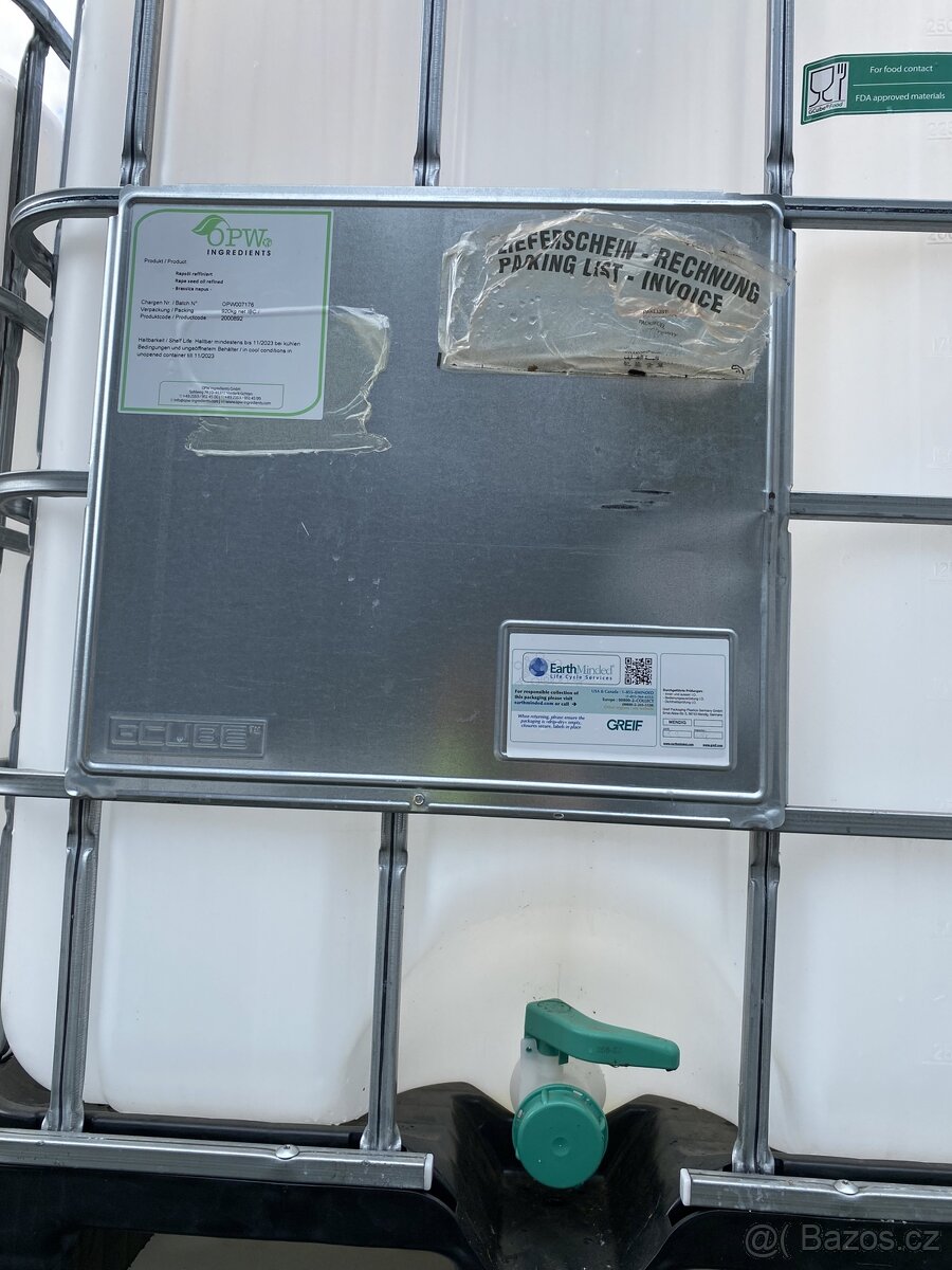 IBC kontejner , nádrž na 1000 l, 4 kusy - 6