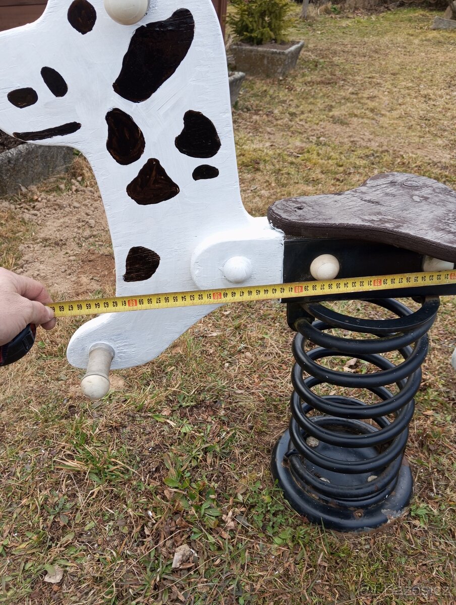 Pružinová houpačka, pes - 6