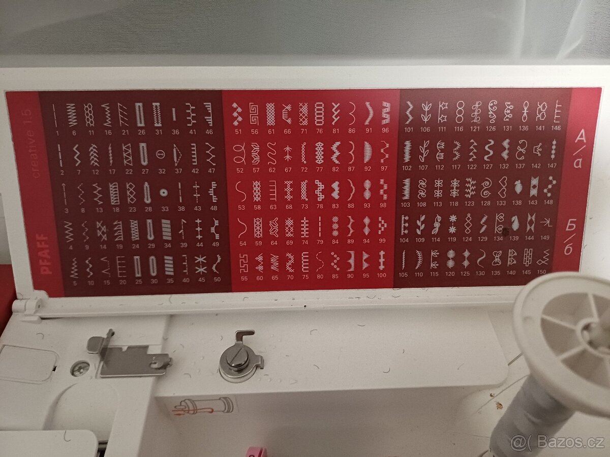 Pfaff creative + vyšívací jednotka - 6
