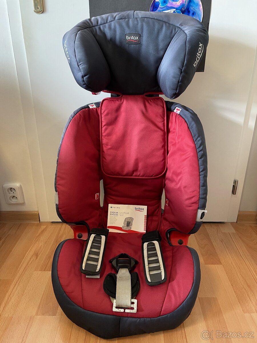 Britax Römer EVOLVA 1-2-3 PLUS – po jednom dítěti, dobrý sta - 6