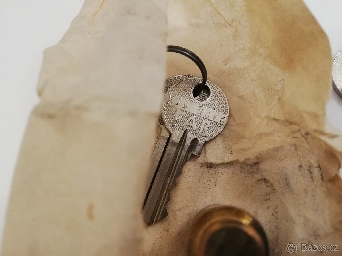 Zámek řízení sedla FAB Jawa ČZ kývačka pionýr 125 175 250 - 6