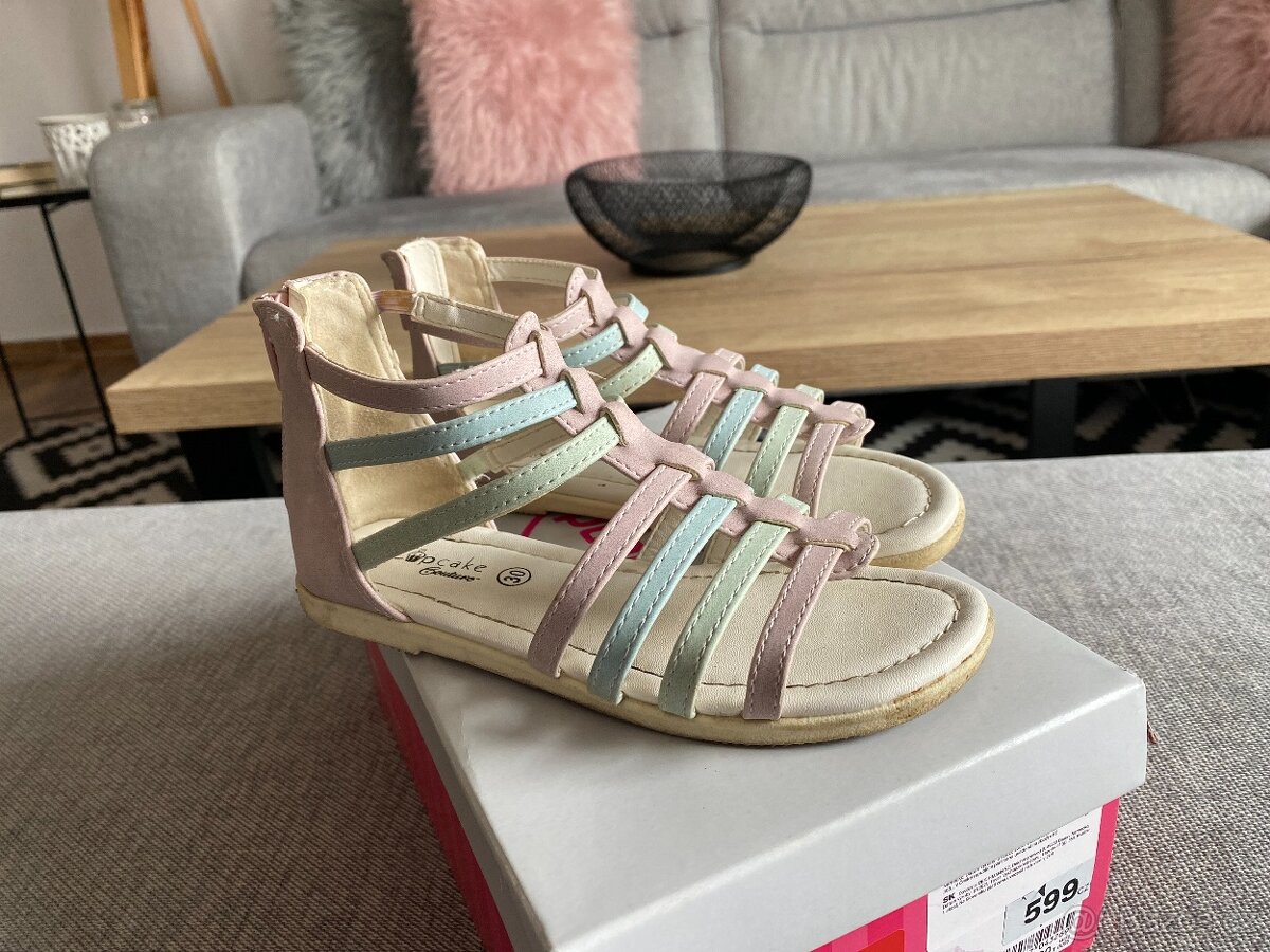 Dívčí sandály, vel. 30, hezký stav, Deichmann - 6