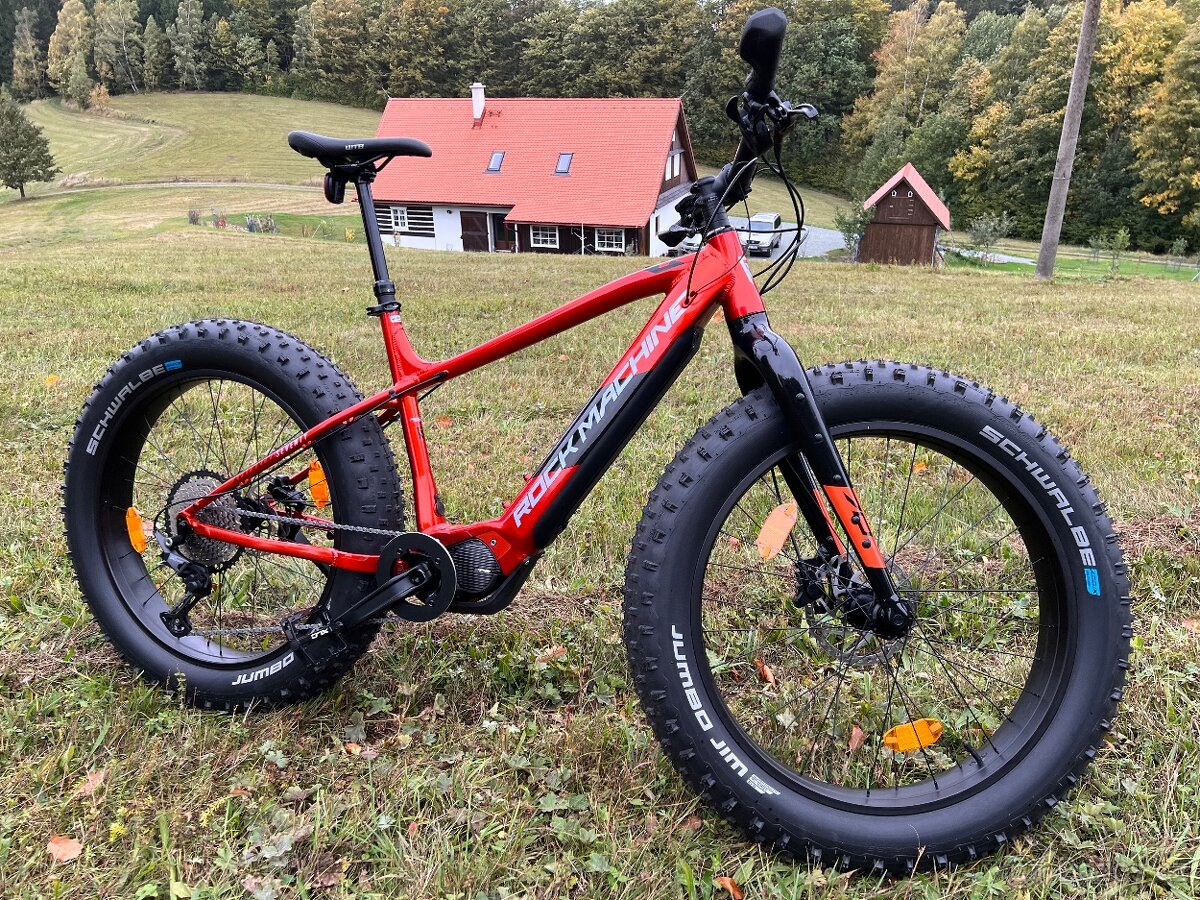 Prodám fat bike Rock Machine Avalanche e70-26 - 6