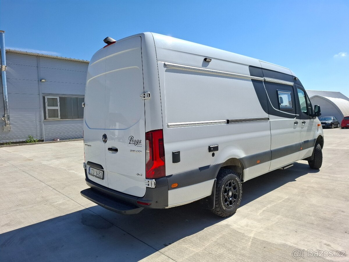 Prodám obytné vozidlo MB Sprinter 4x4 - 6
