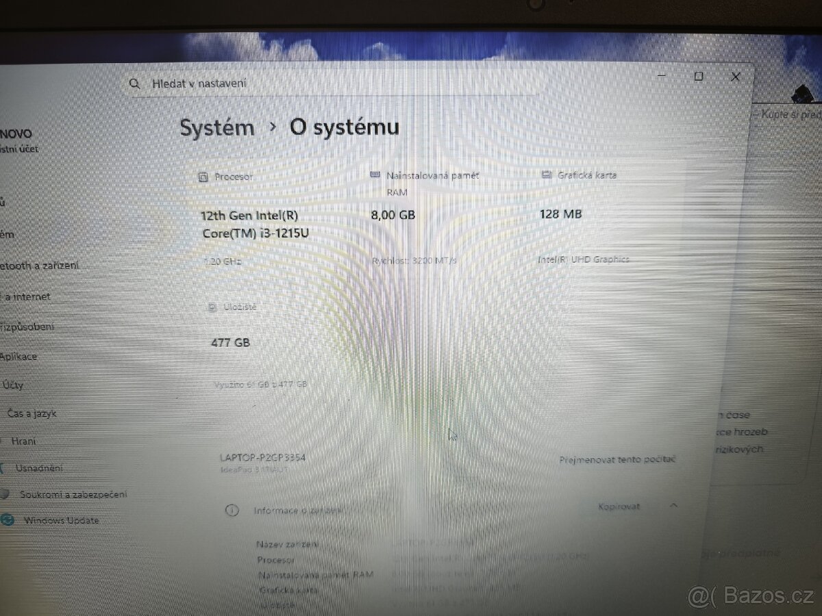 Prodám notebook LENOVO IDEAPAD 3 17,3" v ZÁRUCE - 6