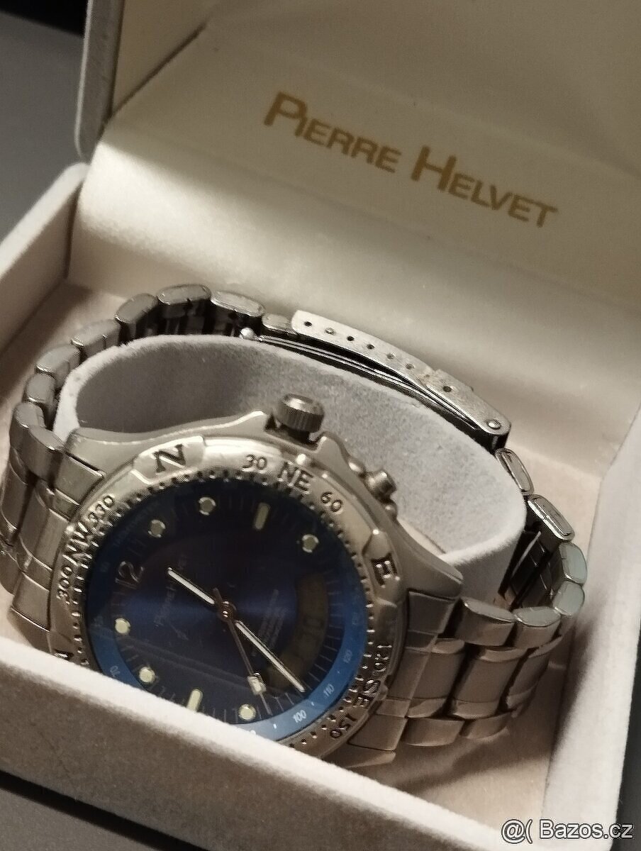 Pánské hodinky PIERRE HELVET TITAN _ NOVÁ BATERIE 👍👍👍 - 6