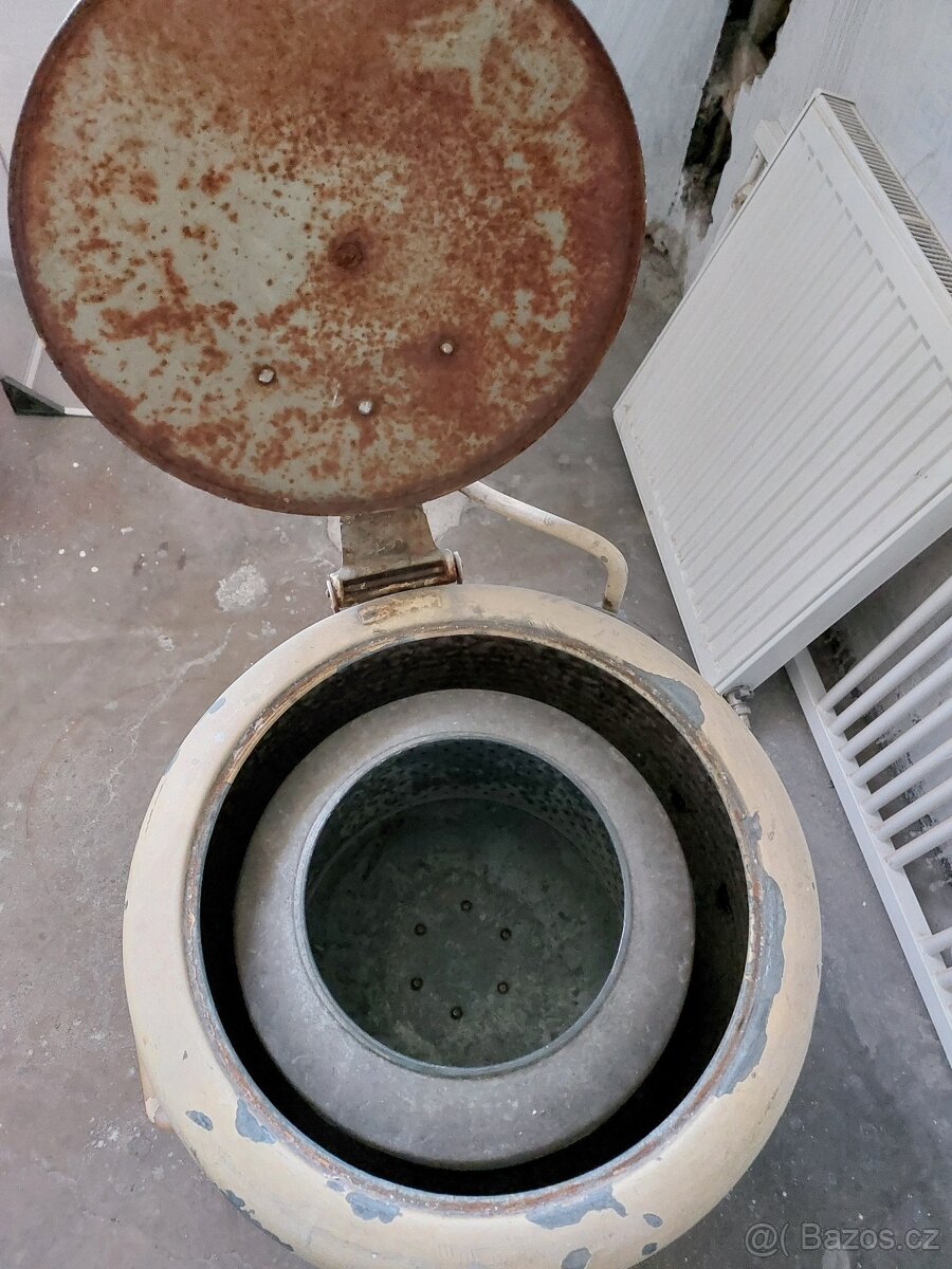 Retro odstředivka prádla OB8 z r. 1958. - 6