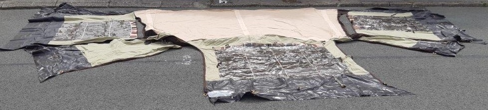 Stanová předsíň pro karavan cca 4,8m - 6