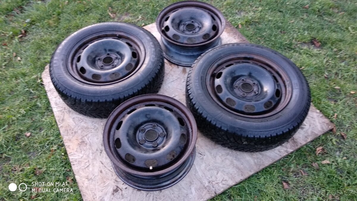 Plechové disky 15" 5x100 ET 38 - 6