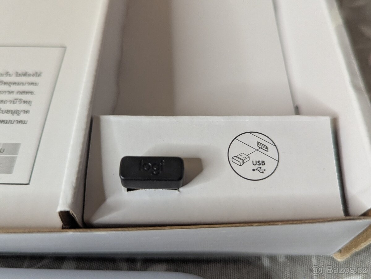 Set Klávesnice a myš Logitech Slim Wireless Combo MK470 - 6