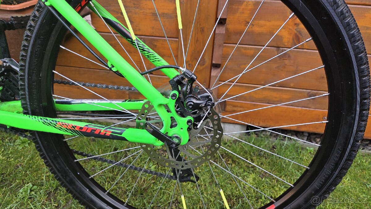 Dětské horské kolo 26" Rock Machine Storm v.16" 150-168cm. - 6