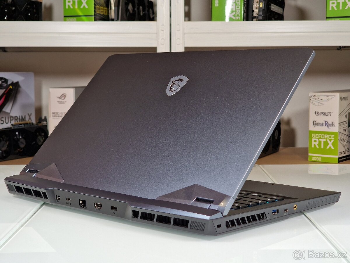 Herní notebook MSI RAIDER | RTX 3080 16GB | i9-11980 | 360Hz - 6