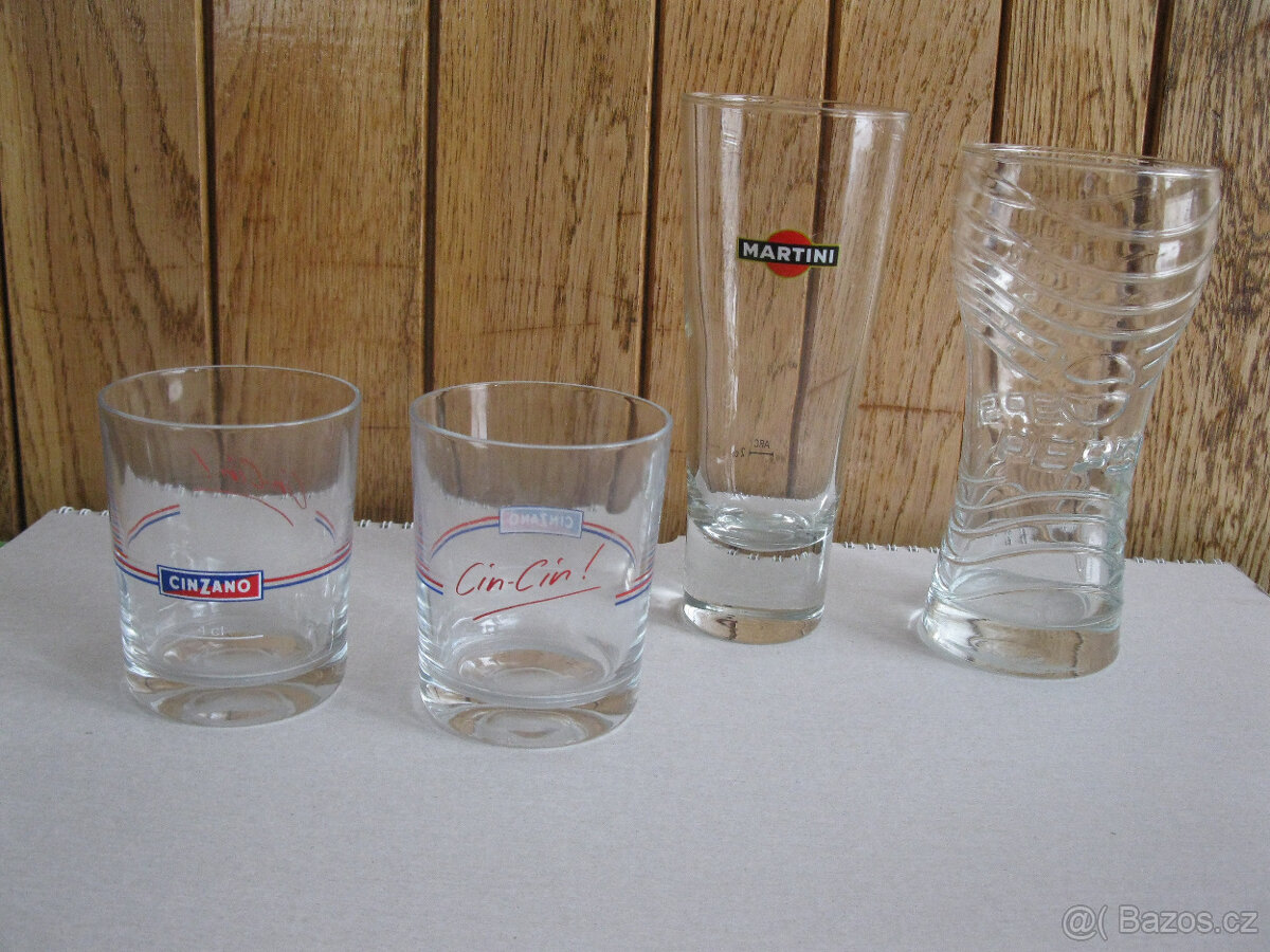 Hrníčky souprava na chalupu,různé hrníčky na dopl.sady,sklo - 6