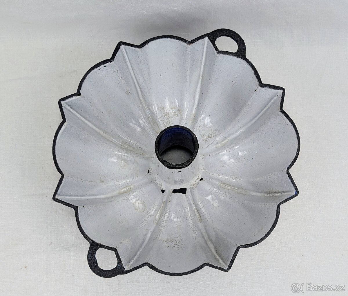 Modrá litinová bábovka - 6