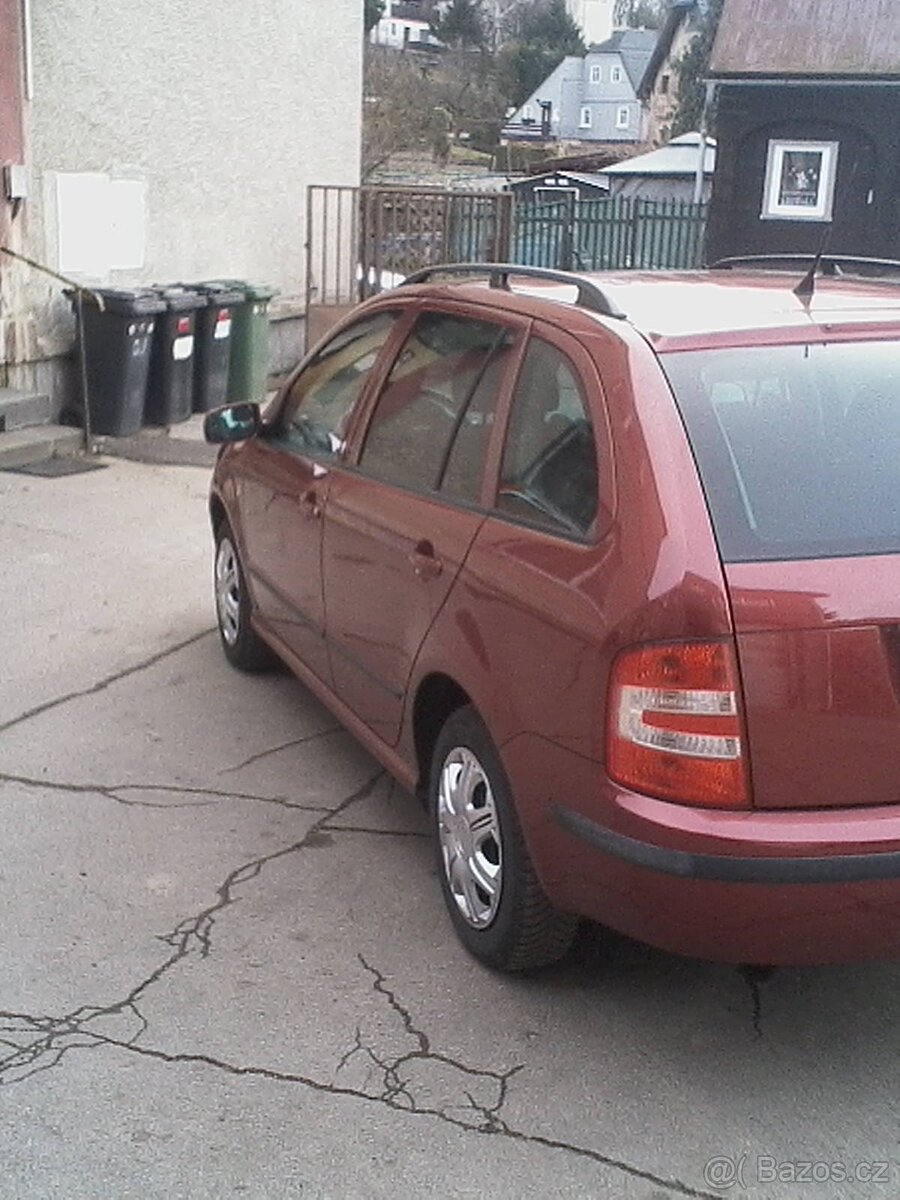 skoda fabia combi 14,55kw,r.v.6-06,164000km. - 6