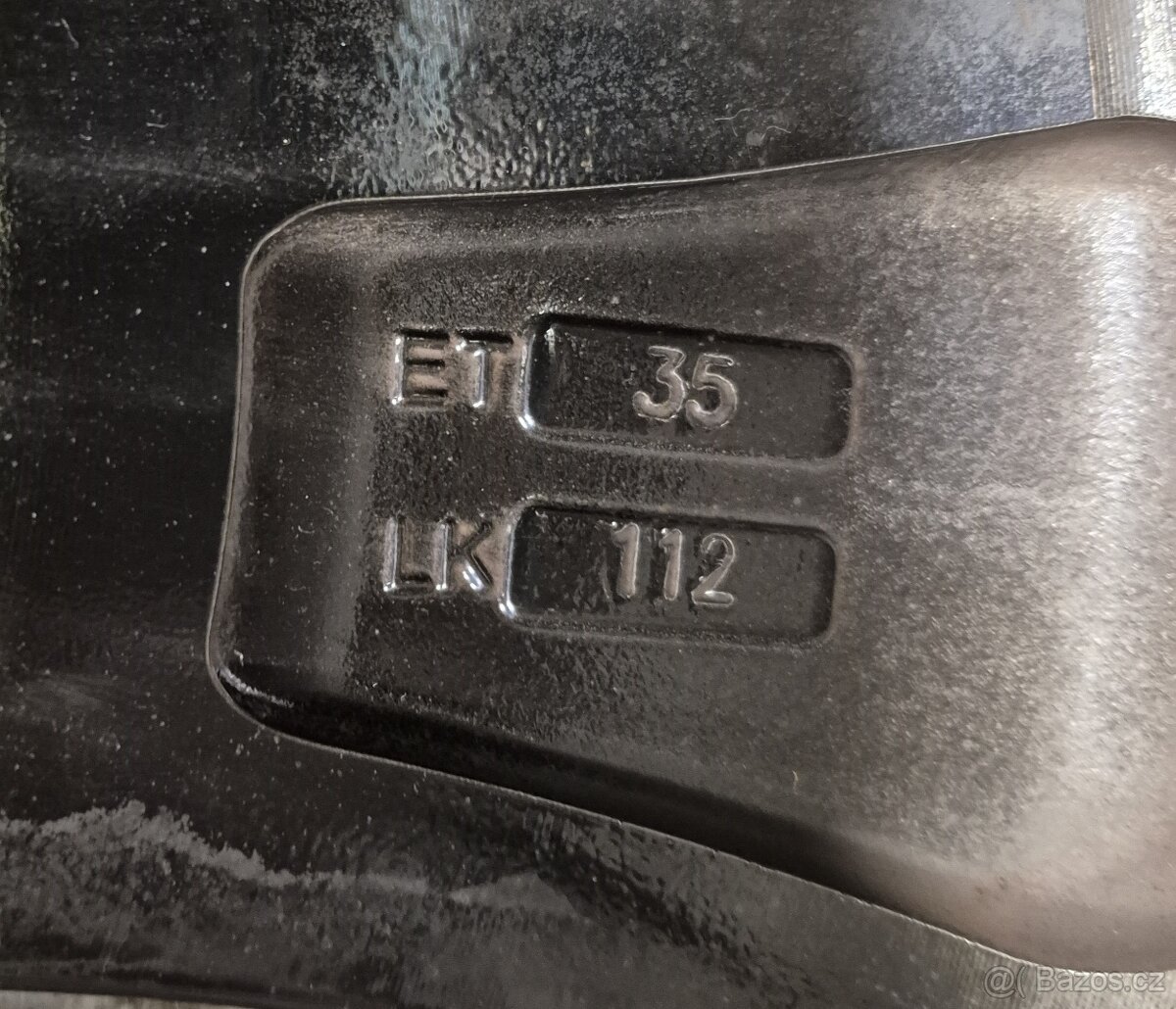 Alu sada Platin Black Mercedes 18” - 6