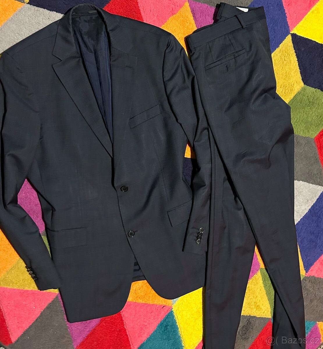 HUGO BOSS LUXUSNÍ KRÁSNÝ PÁNSKÝ OBLEK 💗💪🏽 L - 6