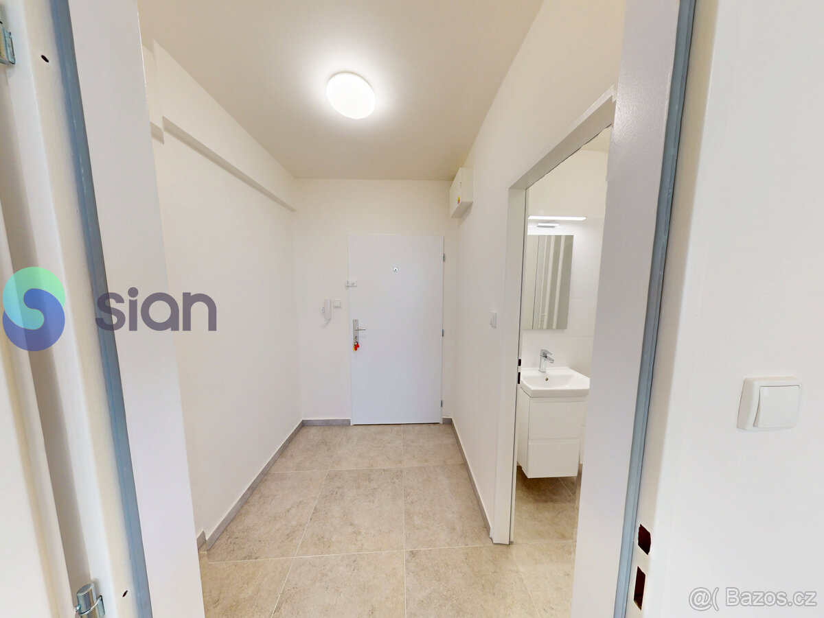 Podnájem bytu 1+kk, 25 m2, Janáčkova 157 - 6
