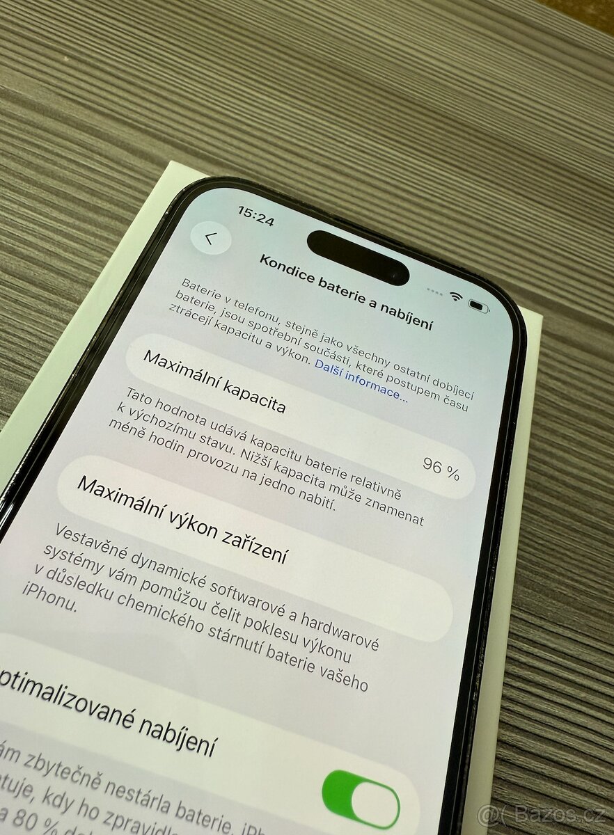 Apple iPhone 14 Pro 128GB komplet, baterie 96% - 6
