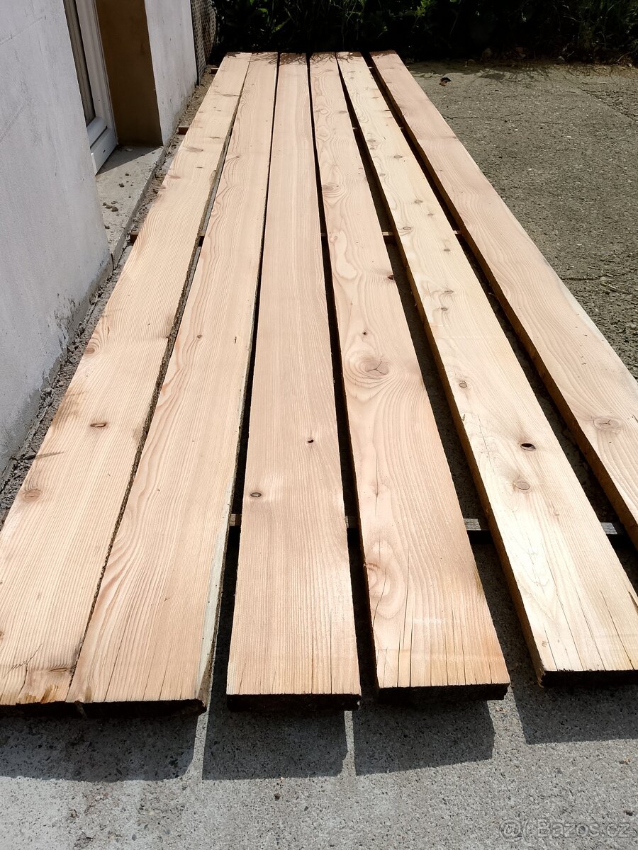 Terasová prkna modřín 34mm - 6