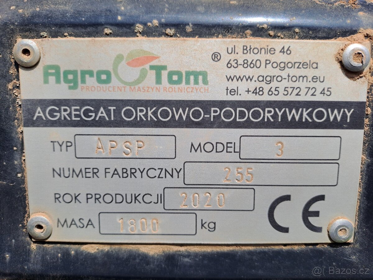 Radličkový kypřič Agro-tom - 6