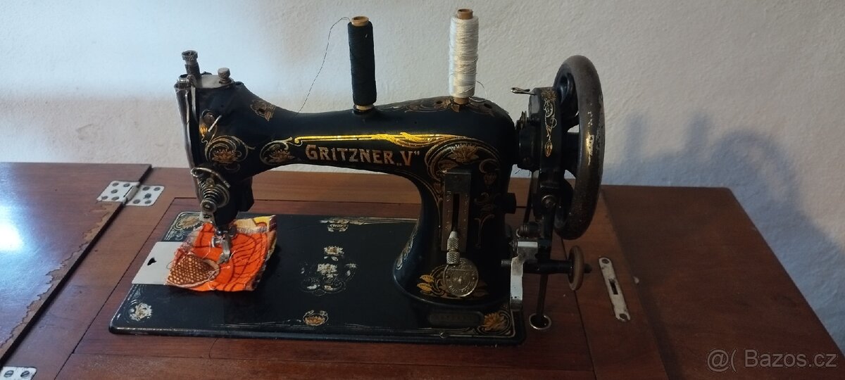 Šicí stroj Gritzner "V" durlach - 6