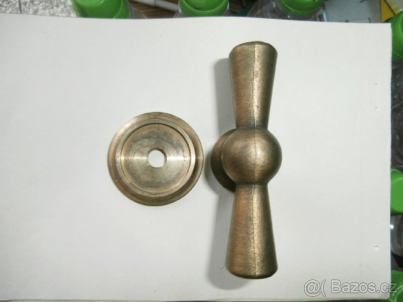 Trezor starožitný klika dveří odlitek replika za 1.000 kč - 6