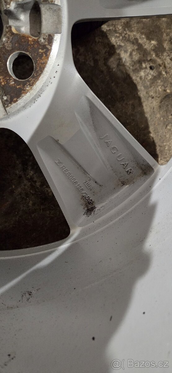 Alu kola R18 5x108 Jaguar, 5034, letní pneu 245/45 - 6