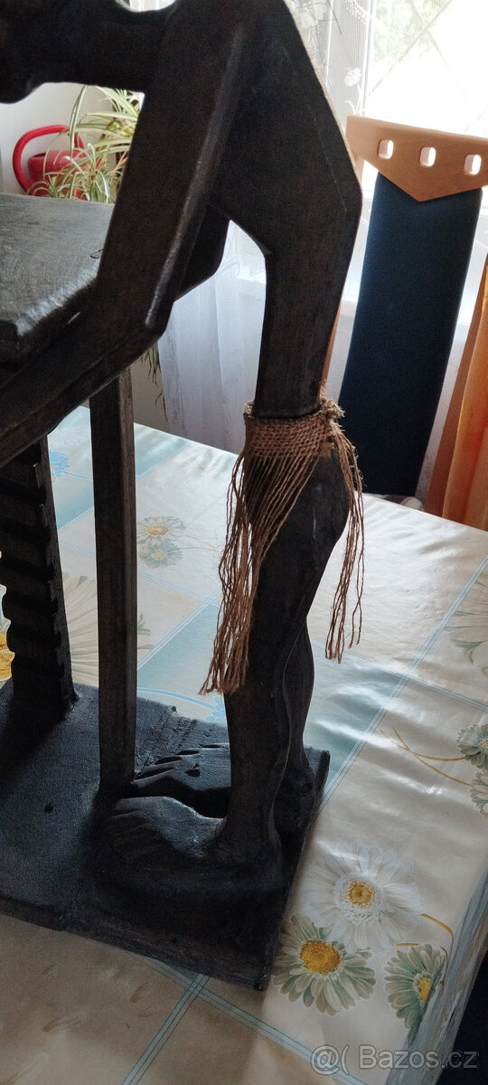 Etno stojan, domorodec ze dřeva na CD - 6