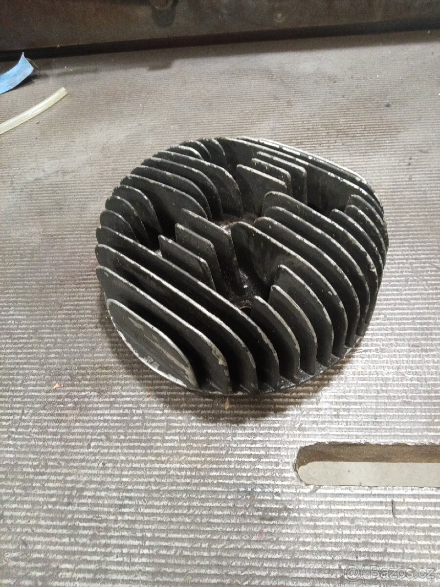 Jawa 559 - válec, hlava, klikovka - 6