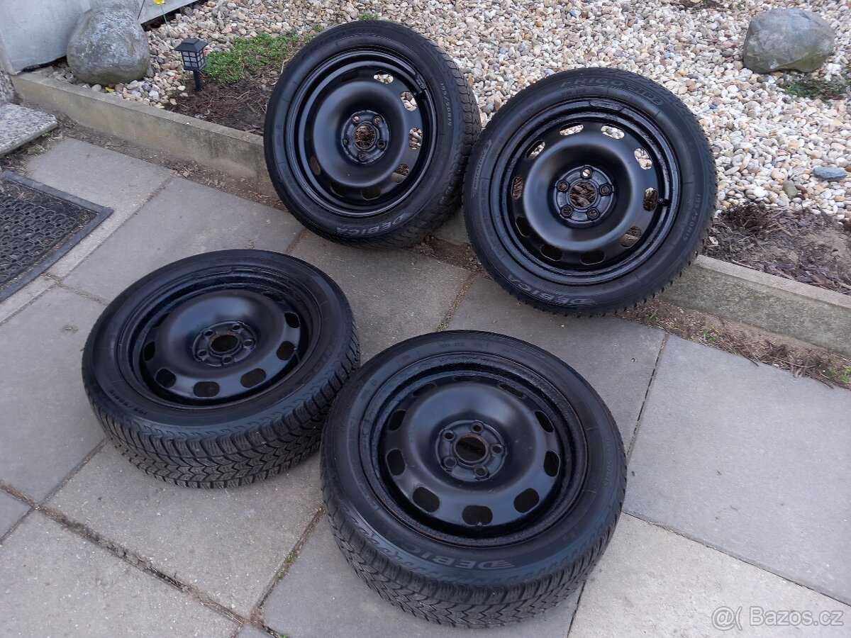 Disky, pneu sada 6,5Jx15 H2, ET 38 - 6
