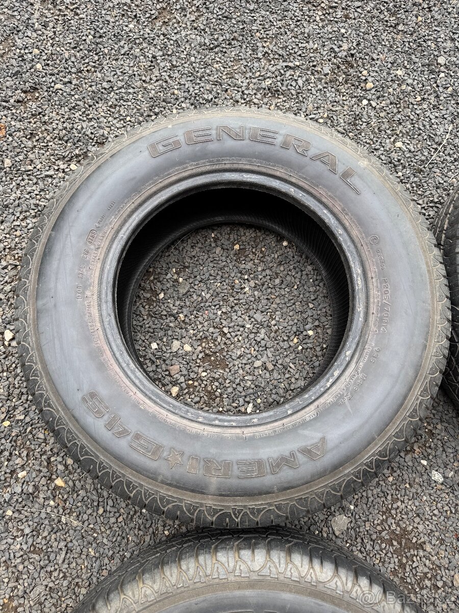 Veteran pneu General Ameri G4S 205/70/14 - 6