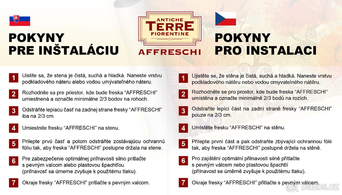 Nová samolepící freska 100 cm x 80 cm CANDIS Putti A009 - 6