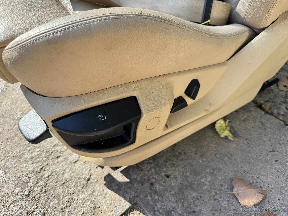 BMW F11 Sportsitze interiér béžová kuze - 6