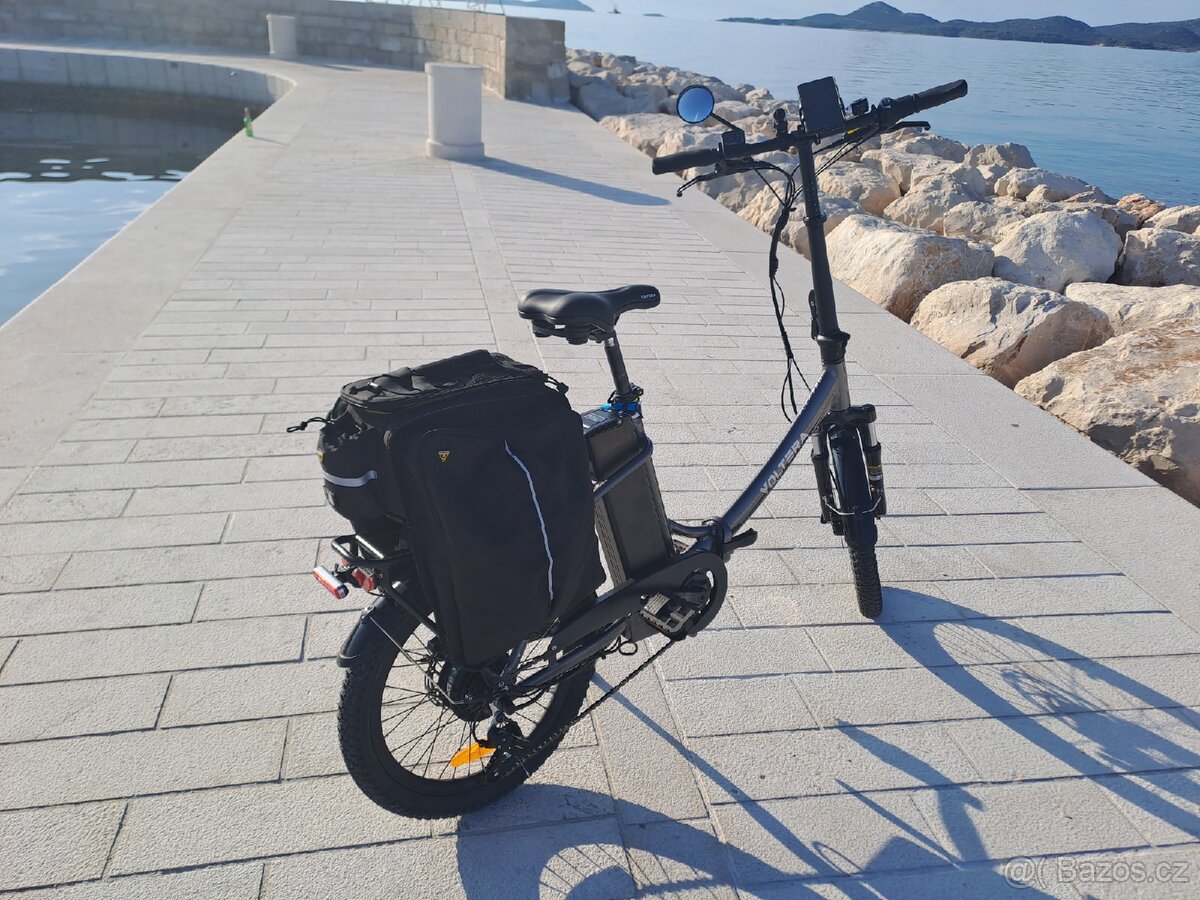 Skládací elektrokolo, 18ah baterie, najeto 160km - 6