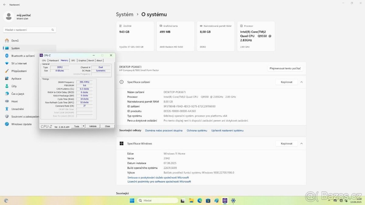 OCZ DDR2 2x2GB CL4 - 6