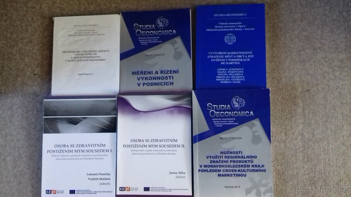 Skripta, učebnice, Slezská univerzita,Obchodně podnikatelská - 6