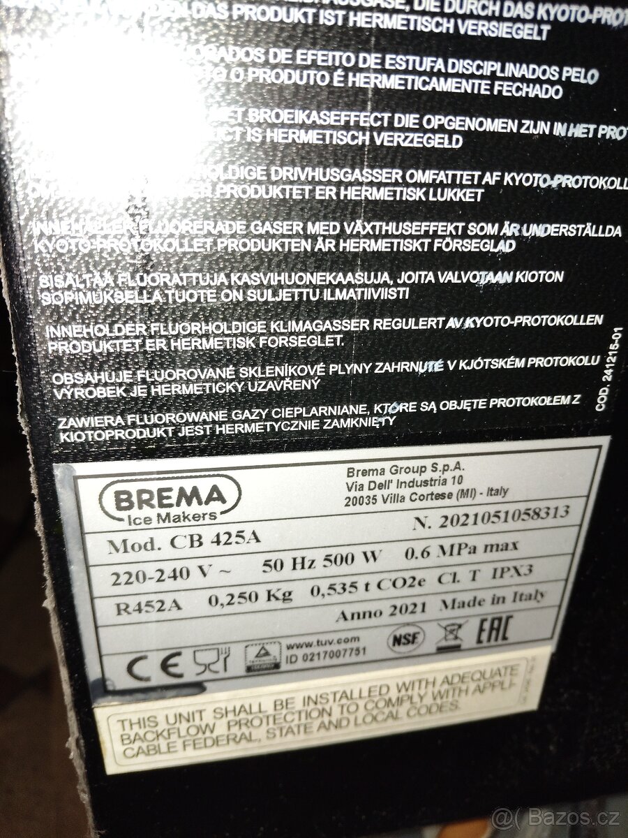 Výrobní ledu BREMA ICE MAKERS - 6