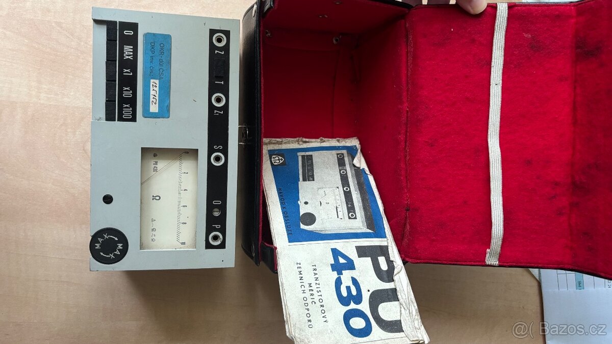 Měřící přístroj PU 430 - 6