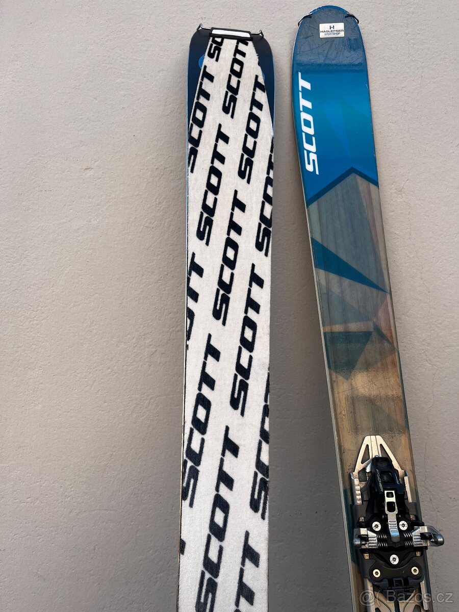 Skialpy Scott+vázání+pásy - 6
