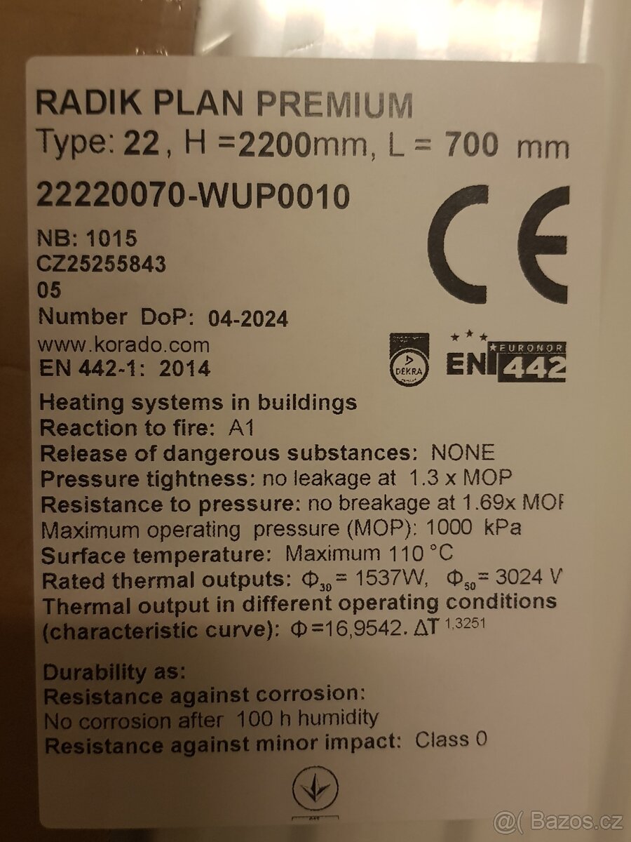 Radiátory RADIK PLAN PREMIUM - 6