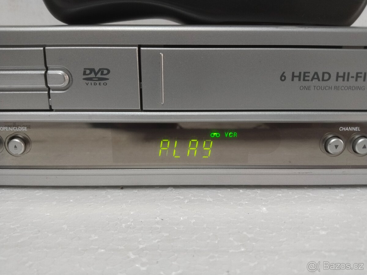 Philips DVP3100V, 6 hlav, HIFI stereo DVD a VHS Combo video - 6